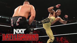 Carmelo Hayes begins to rally against Bron Breakker: NXT Battleground 2023 highlights
