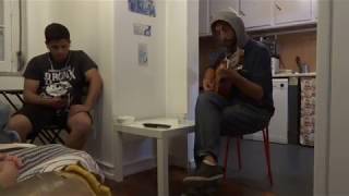 Bunty Lorenzo. Live at the Midtown Hostel, Lisbon, Portugal. 1 August 2017 #2