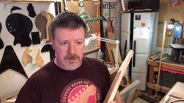 Boudreau Guitars - Building a fender style neck with binding
