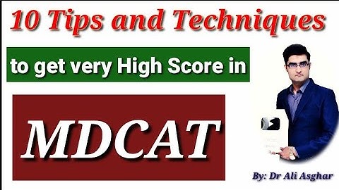 10 Tips and Techniques to get very high Score in MDCAT #mdcat #tips #techniques