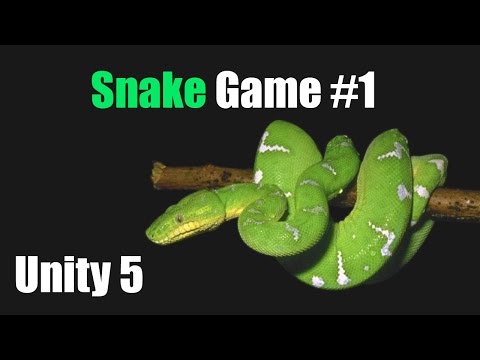 Unity 5: Snake Game Tutorial #1 HD