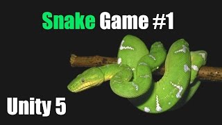 Unity 5: Snake Game Tutorial #1 HD