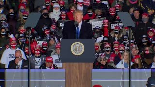 Thousands attend rally for President Trump in Waukesha