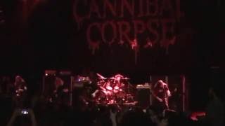 Cannibal Corpse LIVE - Evisceration Plague @The Palladium  Summer Slaughter Tour 7-30-2016