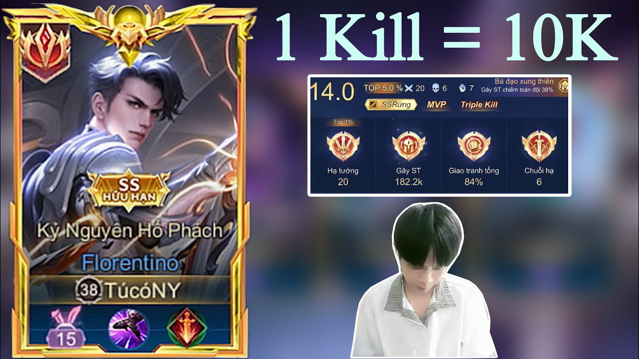 Được Khán Giả Ra Kèo 10k 1 Kill Tú có NY Liền Hóa Thần Múa Flo Với KDA 20/6 Và Cái Kết