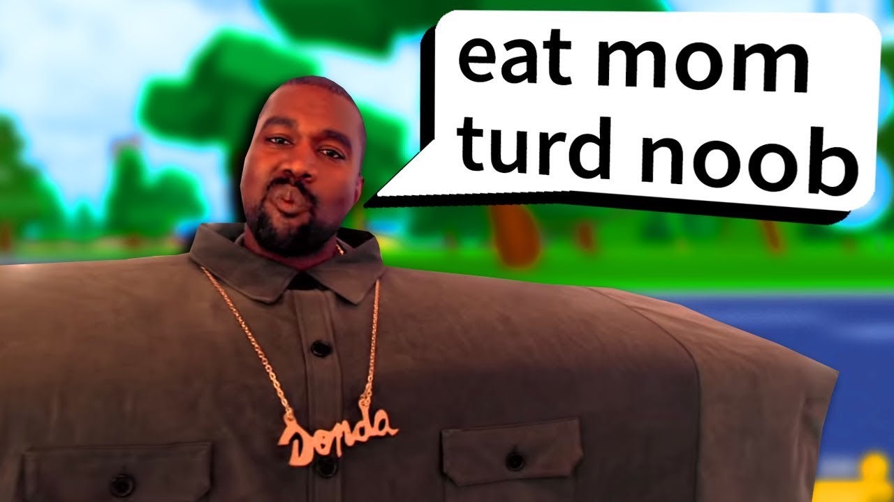 Dear Kanye West Stop Playing Roblox Noob Youtube