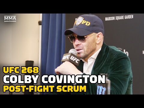 Colby Covington Felt Foot 'Explode' Vs. Usman, Still Believes He Won 3-2 | UFC 268 | MMA Fighting