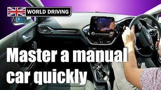 Learn how to drive a manual car in 19 minutes
