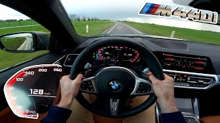 2021 BMW 4 Series M440i (374hp) - Sound & POV Test Drive
