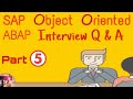 SAP OOABAP Interview Question & Answers - Part 5 - Realtime - TechTablet