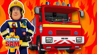 Fireman Sam \& Jupiter Fire Truck Rescue🔥 | Fireman Sam 1 Hour Compilation | Episodes Marathon