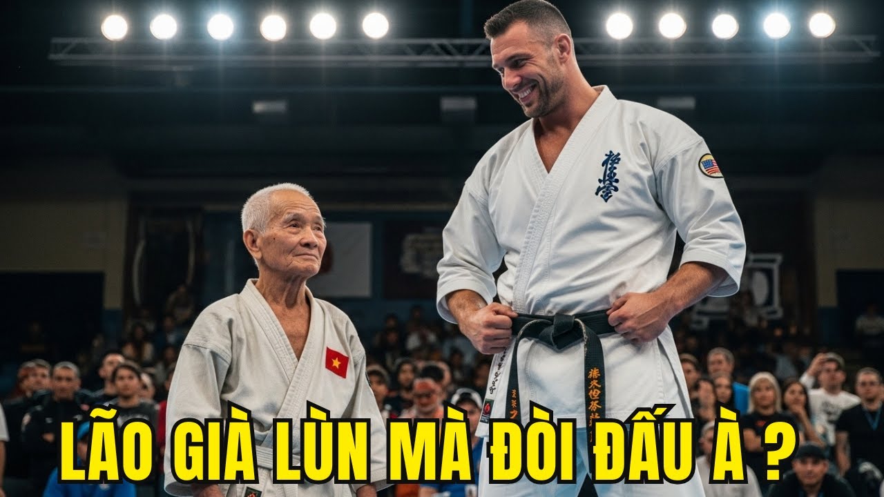 Người lính Việt GIÀ bị Nhà vô địch karate Mỹ COI THƯỜNG và CÁI KẾT khiến hắn thua đau đớn