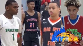 15u NY2LA Swish N Dish RECAP MIXTAPE!!! Michael Foster Jr, Amari Bailey & more!!!