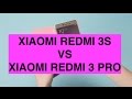 Xiaomi Redmi 3S vs Xiaomi Redmi 3 Pro ITA