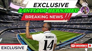 [14 De Mayo 2024]🔥EXCLUSIVO 🔥Breaking NEWS🔥 Obras SANTIAGO BERNABÉU 🏟 Real Madrid