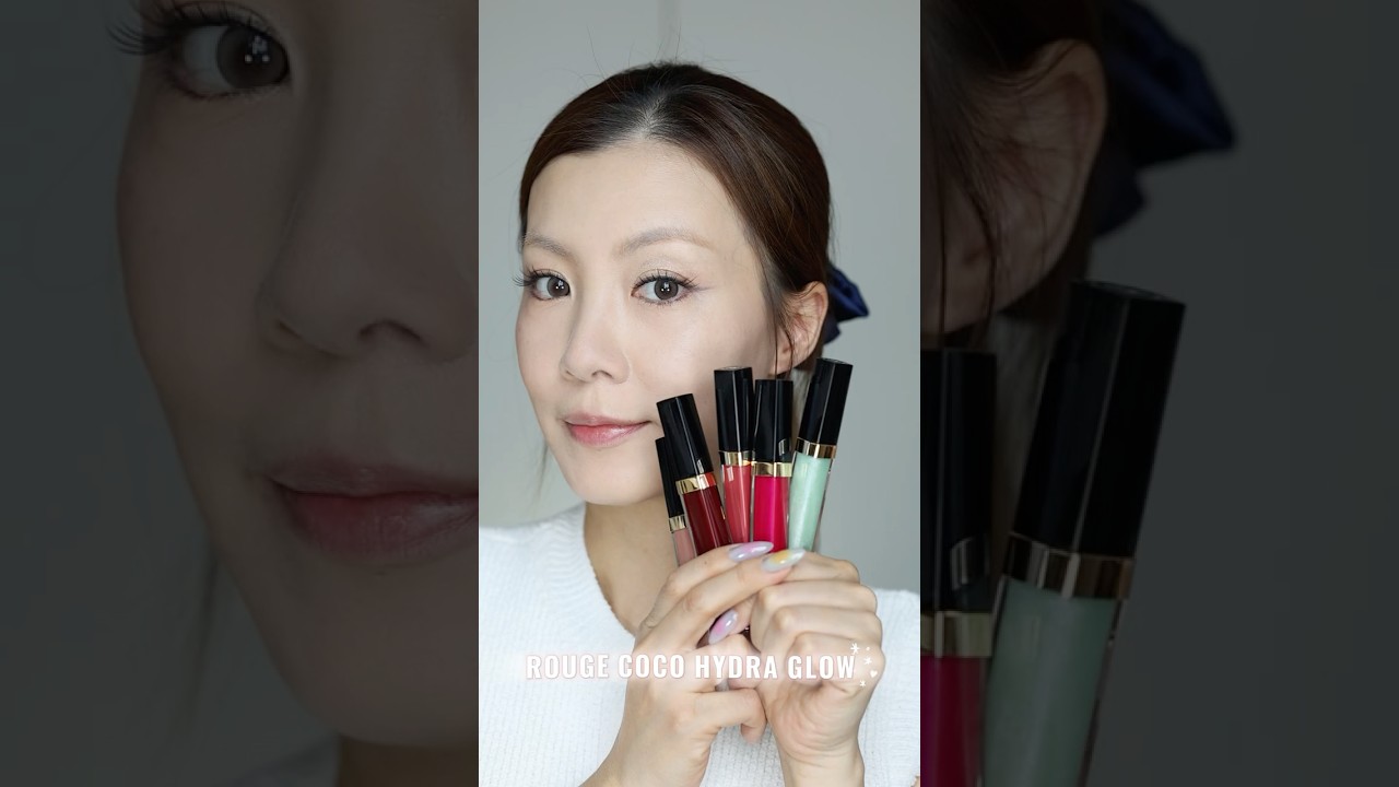 Chanel Rouge Coco Hydra Gloss Lip Swatch💋💄 縮圖