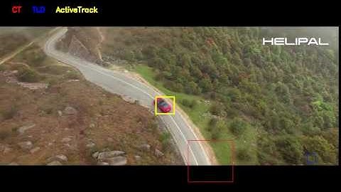 Phantom 4 Active Track algorithm test and comparison: car mountain driving