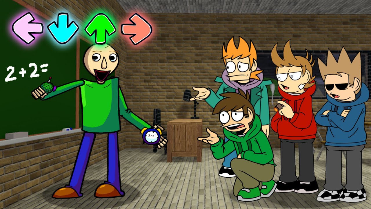 Baldi's basics characters as eddsworld : r/Eddsworld