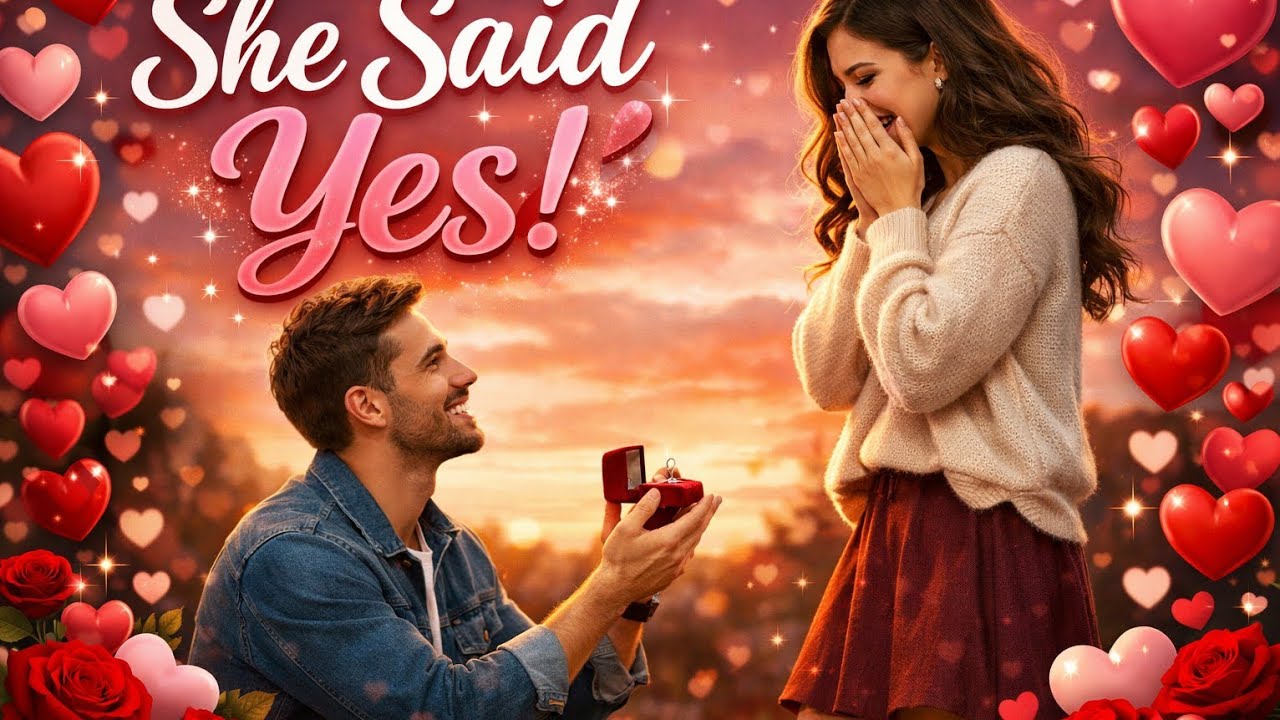  she said yes 💍 