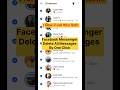 Facebook Messenger Delete All Messages By One Click | Ek Hi Click Me Sabhi Message Delete Kare