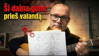 Džiaugiuosi Nauja Daina Per 1 Valandą Akustinis Juodraštis
