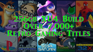 Epic 256gb Odroid XU4 Retro Gaming Build - 7,000+ Games