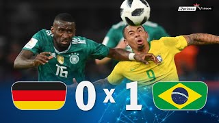 Germany 0 x 1 Brasil ● 2018 Friendly Extended Goals &amp; Highlights HD