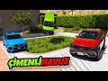 🌊 Panelvan vs SUV Arabalar Çimenli Havuz Parkurunda 🌊 GTA 5