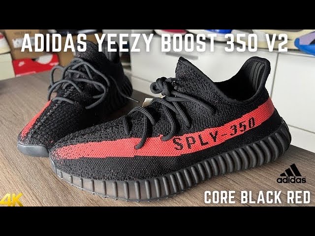 pint Med andre band Vaccinere Real vs Fake adidas Yeezy Boost 350 V2 Black Red Legit Check - YouTube