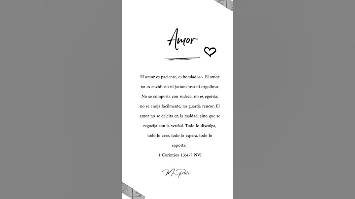 El amor según  con la biblia ❤️❤️ #amor #frases #poema #poesia #pareja #motivacion