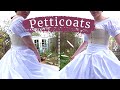 2 Petticoats in 3 days! Quick and Easy Victorian Petticoats