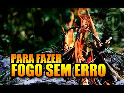 Kit para fazer fogo – Formas para acender fogueiras em acampamentos.