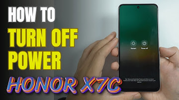 How to Turn Off Honor X7C