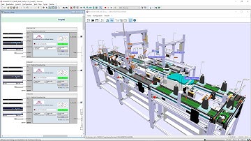 Virtuelle Inbetriebnahme in der Fertigungstechnik mit WinMOD