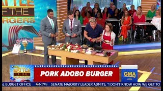 Chef Gordon Ramsay in GMA's "Battle of the Burgers" ᴴᴰ