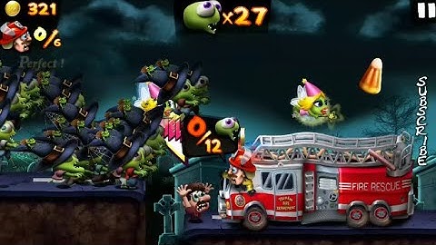 Zombie Tsunami - New Event - Catch 6 Fire Rescue Men And Their Firetruck