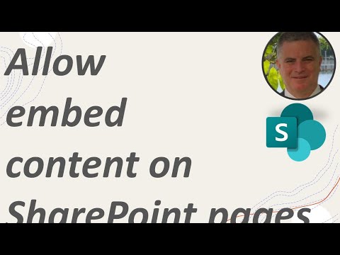 How  to allow or restrict the ability to embed content on SharePoint pages