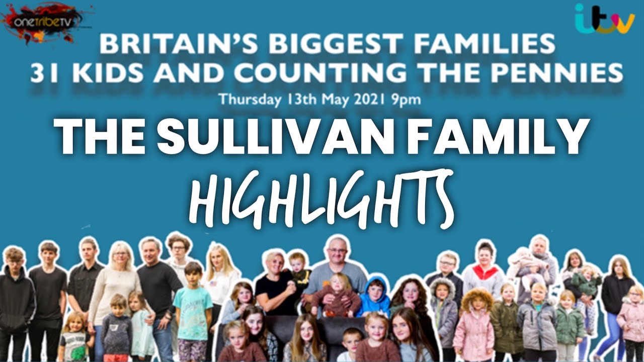 Sullivan Family, 12 kids in UK : r/YTVloggerFamilies