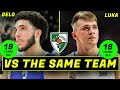 LIANGELO & LUKA (AS TEENS) PLAYING THE SAME TEAM (HOW DID THEY COMPARE?) IT MIGHT SHOCK YOU