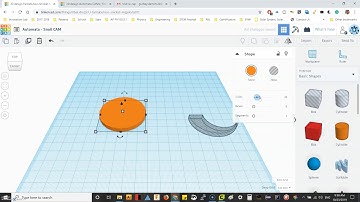 Designing Snail CAM with TinkerCAD