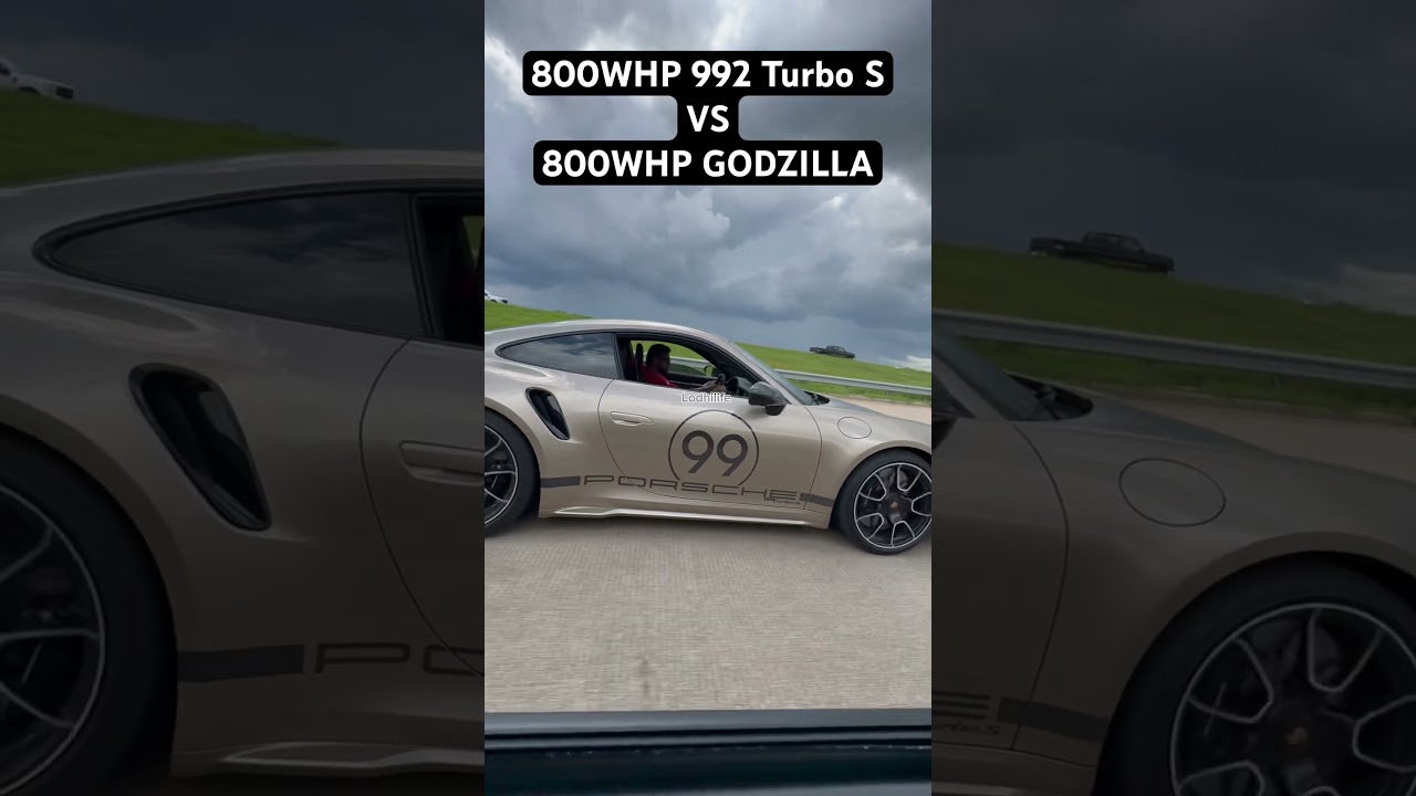 Nissan GTR vs Porsche Turbo S