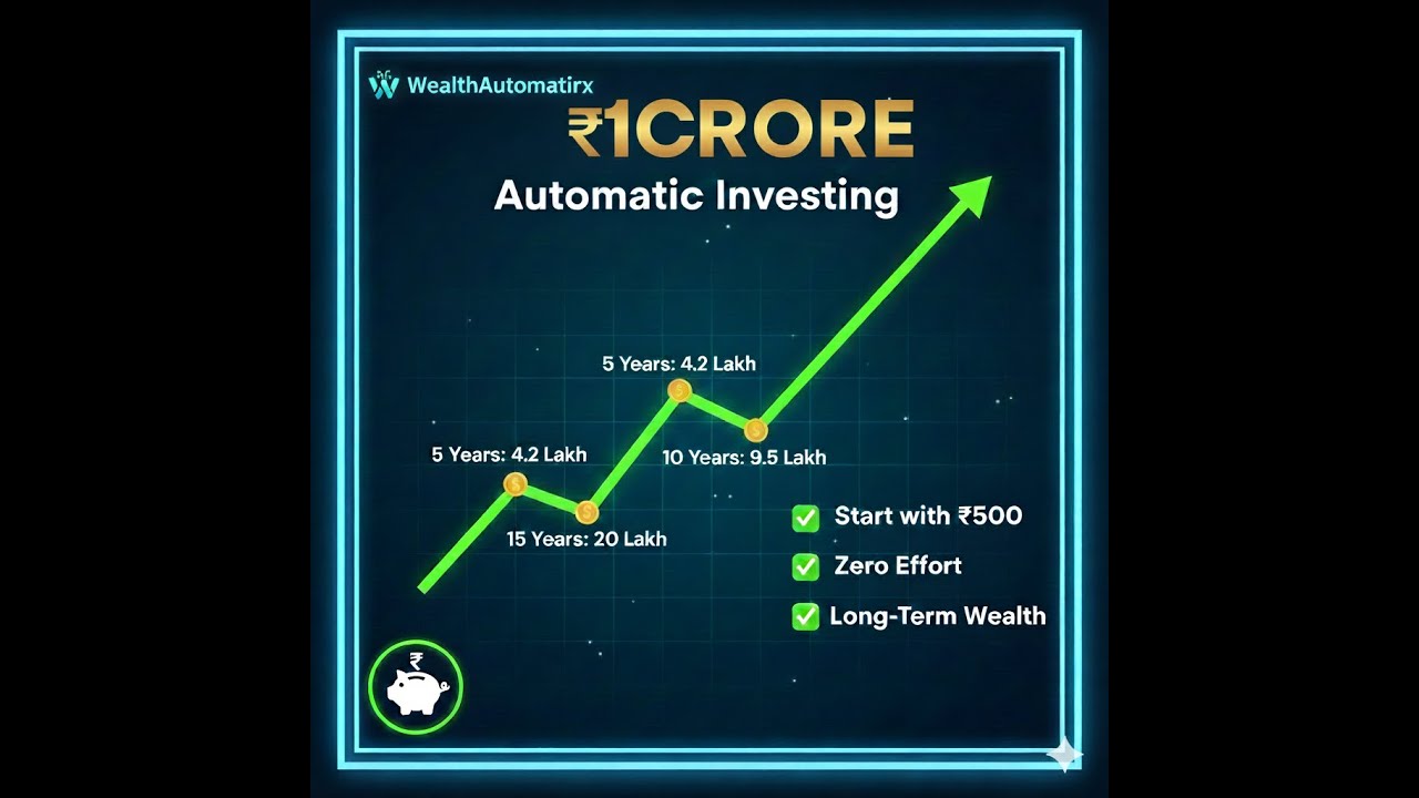 💰How to Start Automatic Investments in India | Passive Wealth Strategy