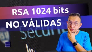 Las claves RSA de 1024 bits ya no serán válidas en Windows