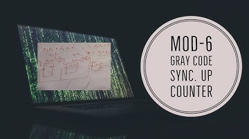 Synchronous counter MOD-06 Gray Code | Counters | Digital Electronics