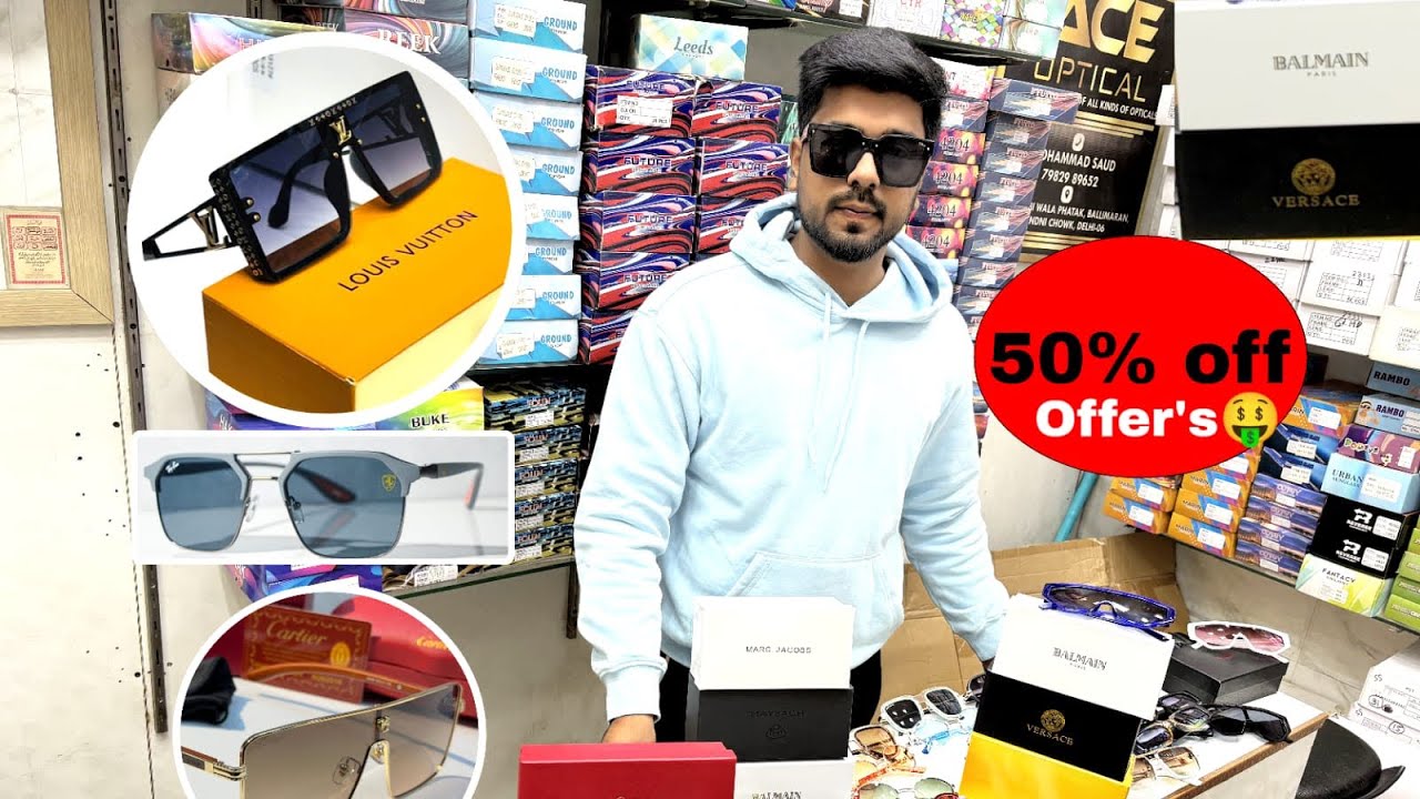 Luxuries sunglasses 🕶️  All branded sunglasses 🔥 ballimaran market Ace Collection