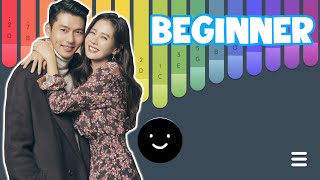 Flower - Crash Landing On You | Kalimba Cute Tutorial | BEGINNER Keylimba Easy screenshot 3