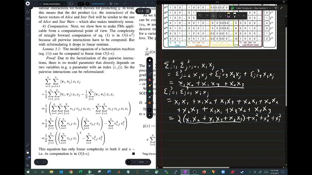Factorization Machines 2 Model Evaluation YouTube
