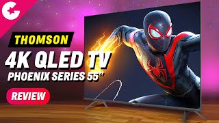 Thomson 55 inch 4K QLED TV Review - 4K QLED TV 2022 - YouTube