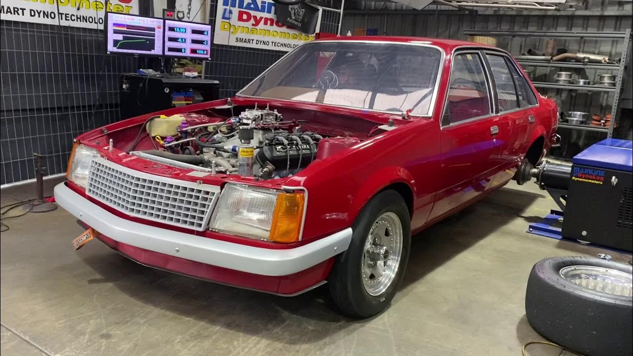 Vc commodore Ls1 drag car dyno tune with nitrous YouTube