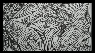 How to draw abstracts with simple techniques (Second part)